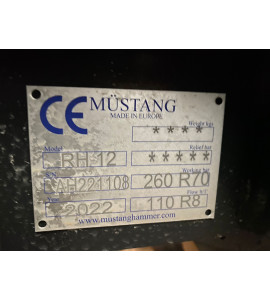 Nożyce wyburzeniowe obrotowe MUSTANG RH12